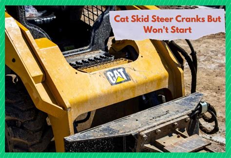 case skid steer cranks but won't start|skid steer won't start.